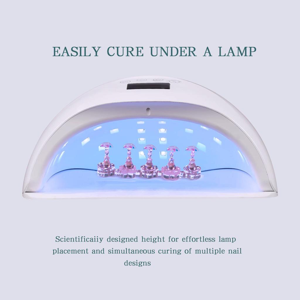 Resin Nail Art Practice Stands Magnetic Nail Tips Holders Training Fingernail Display Stands DIY Nail Crystal Holders