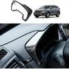 for CRV 2017-2022 Rear Air Condition Vent Outlet Cover Trim Sticker, Carbon Fiber Grain Style Interior Decorative Panel Frame Accessories for Honda