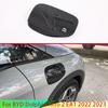 For BYD Dolphin Atto 2 EA1   Car Accessories Carbon Fiber Style Decorative Glitter For Charging Port Cover
