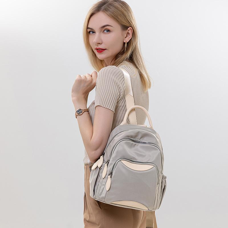 New Oxford Cloth Backpack for Women Casual Fashion Travel Large Capacity Trendy Rucksack Small Bag Women's Bag