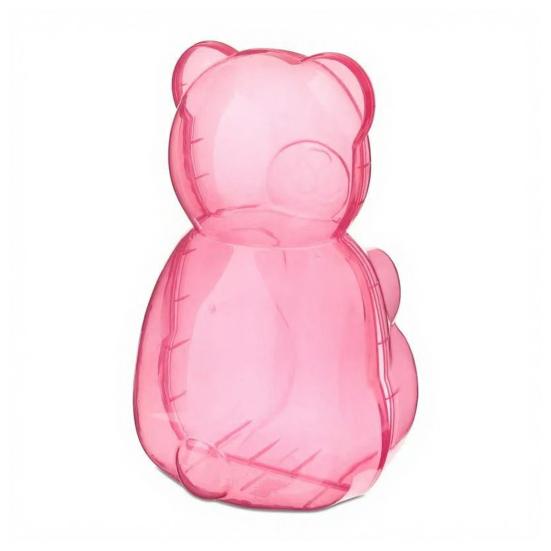 Gummy Bear Container Clear Plastic Bear Shaped Candy Holder Reusable Gift Box for Valentine's Day Party Festive Favors