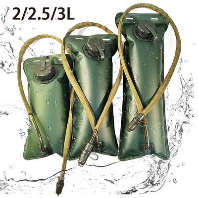 2/2.5/3L Camping Water Bladder for Hydration Backpack Foldable Large Capacity Water Bag Reservoir Hiking Outdoor Water Carrier
