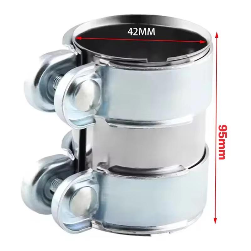 Eksossklemme 45 mm 50 mm 55 mm 60 mm 65 mm Eksosrør Rørkobling Skjøtestykke Muffeklemme Justerbar Spiss