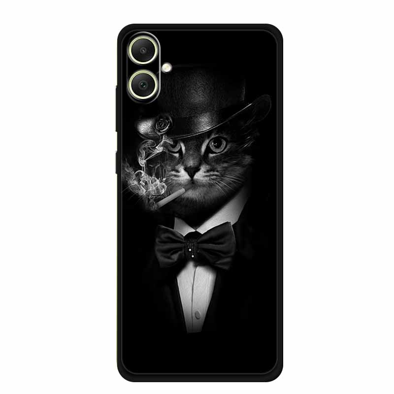 For Samsung Galaxy A05 F05 M05 Case A 05 Coque Black Silicone TPU Soft Back Cover Case For Samsung Galaxy A06 M06 F06 Phone Case
