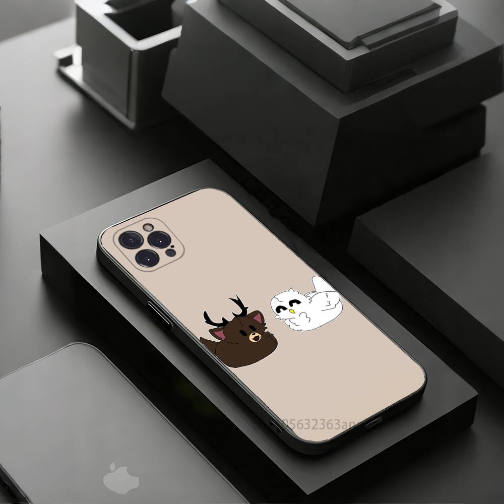99 N-Nights in the F-Forest Deer Custom Phone Cases For iPhone 17 16 15 14 13 12 11 Pro Max Plus Luxury Camera Protection