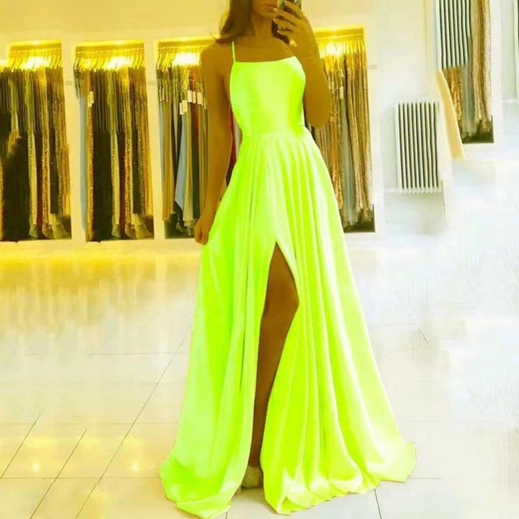 LYRIA Burgundy Satin Beach Maxi Women Dress for Christmas Sexy Side Slit Adjustable Straps Evening Prom Dress Cheap Bridesmaid Dresses