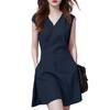 ZANZEA Women Summer Casual V-Neck Loose Sleeveless Dress