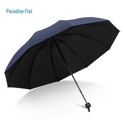 Paradis Affaires Parapluie Pliant Triple Grande Taille Protection UV