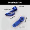 Multifunktions Elektroroller Seitenhaken Schwerlast Aufhängehaken Lieferservice Wesentlicher Haken Aluminium Fahrrad Seitenhaken