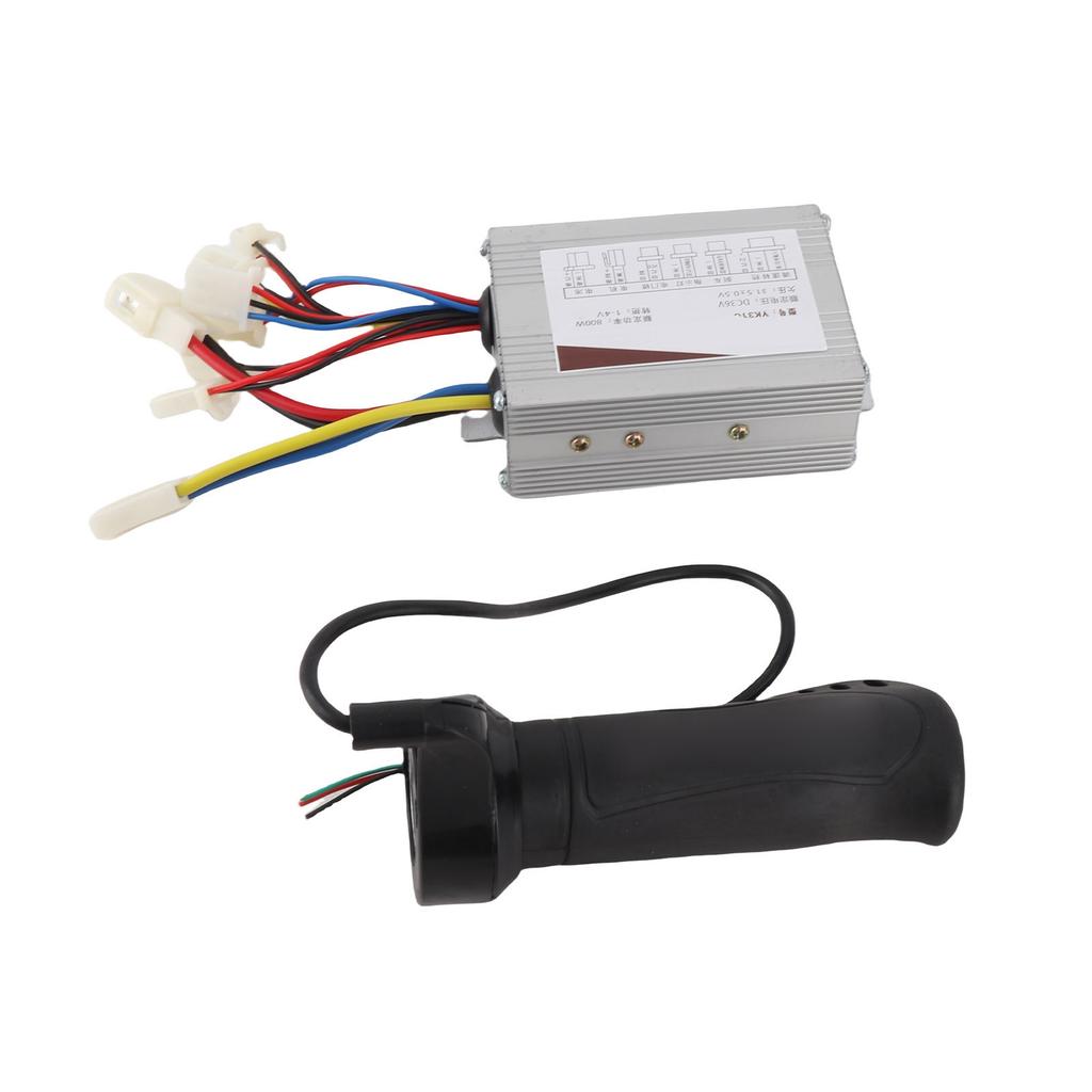 Electric Bicycle Electric Scooter 36V 800W Brush Controller Short Cable Throttle Grip Kit