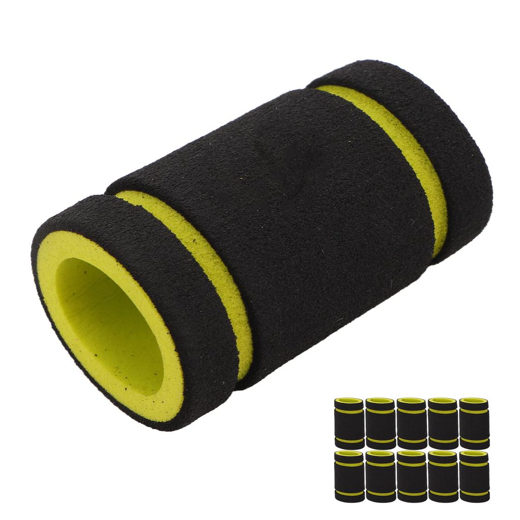 10pcs Short Tattoo Grip Cover Disposable Thicken Foam Prevent Slip Tattoo Machine Grip Wrap 22mm