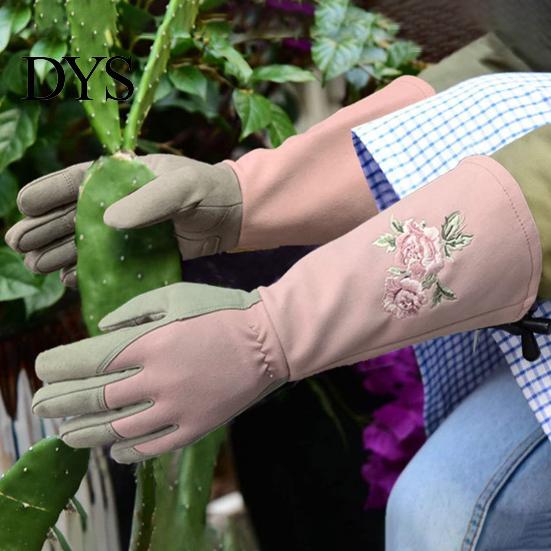 Guanto da Giardinaggio 1 Paio Antigraffio Efficace Pelle Sintetica da Potatura Pratico Resistente al Calore Protettivo per Piantare Durevole