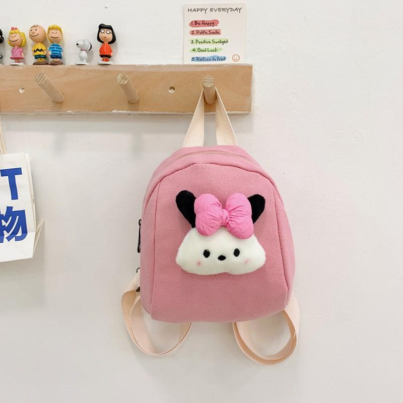 

Cartoon Cute Dog Dog Doll Little Girl Bag Lightweight Outdoor Sports Baby Small Schoolbag Children S Backpack розовый