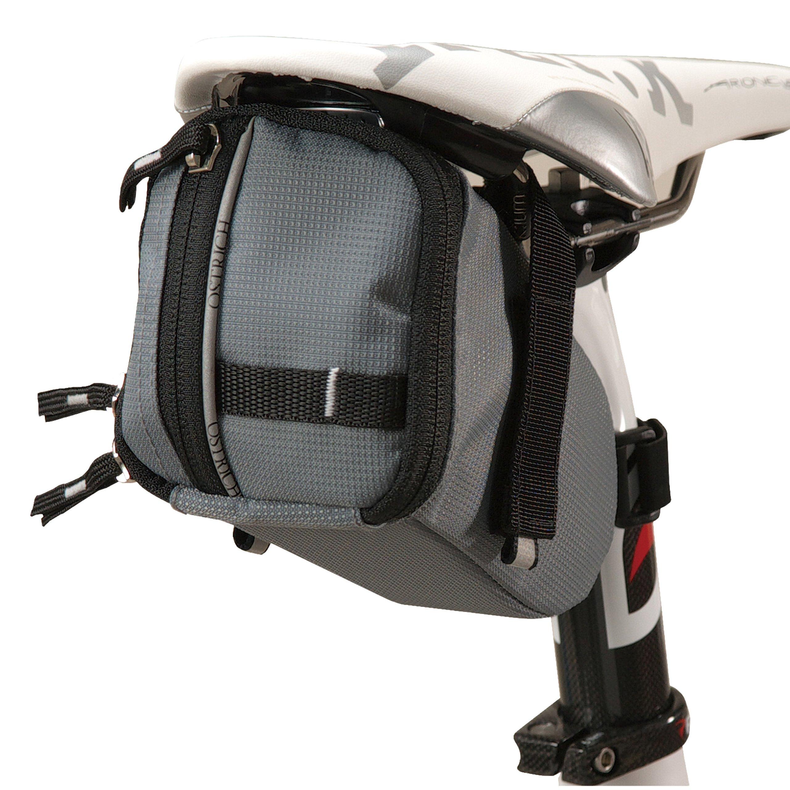 

Ostrich Saddle Bag Gray [SP-505] серый