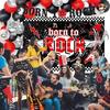 95 PCs Rock and Roll Party Decorations, Hombae Rock Music Themed Birthday Party Supplies Born to Rock Backdrop Balloon Garland Glitter Banner Cake