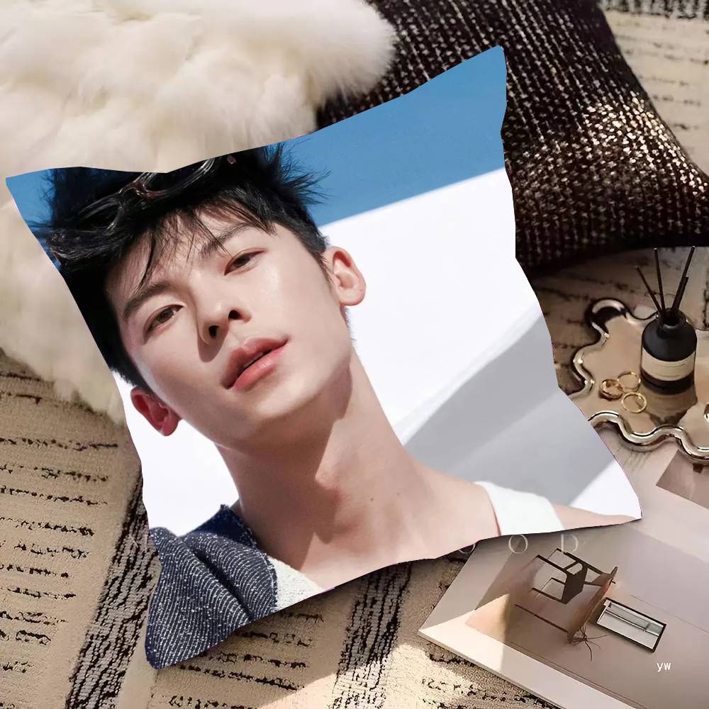 Actor And Singer Xu Guanghan Pillow Case Fashion Square Pillowcase Bedroom Sofa Room Ins Decoration Leisure