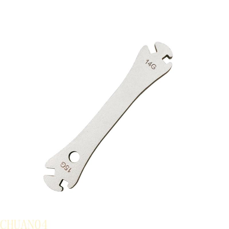 A1A2 Mountain Bike Spoke Wrench Adjustment Tool Stainless steels Bike Rims Wheel Spoke Wrench Cycling Repair Tool Easy to Use