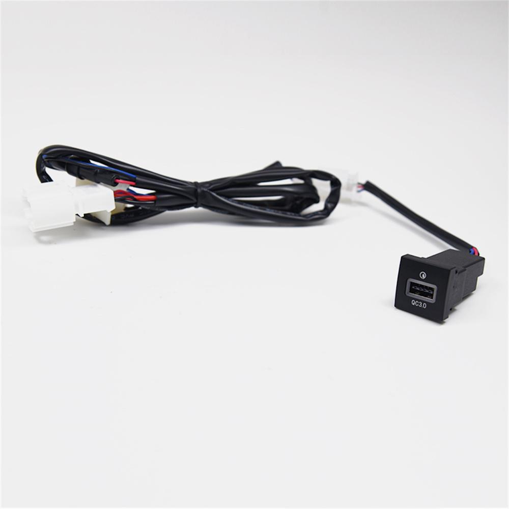 QC3.0 Car Fast Charger Socket USB Port Charging Adapter Fits for Golf Jetta