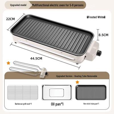 Smokeless Electric BBQ Grill & Griddle