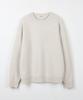 NODU Formal Basic Round Knit [Ivory]