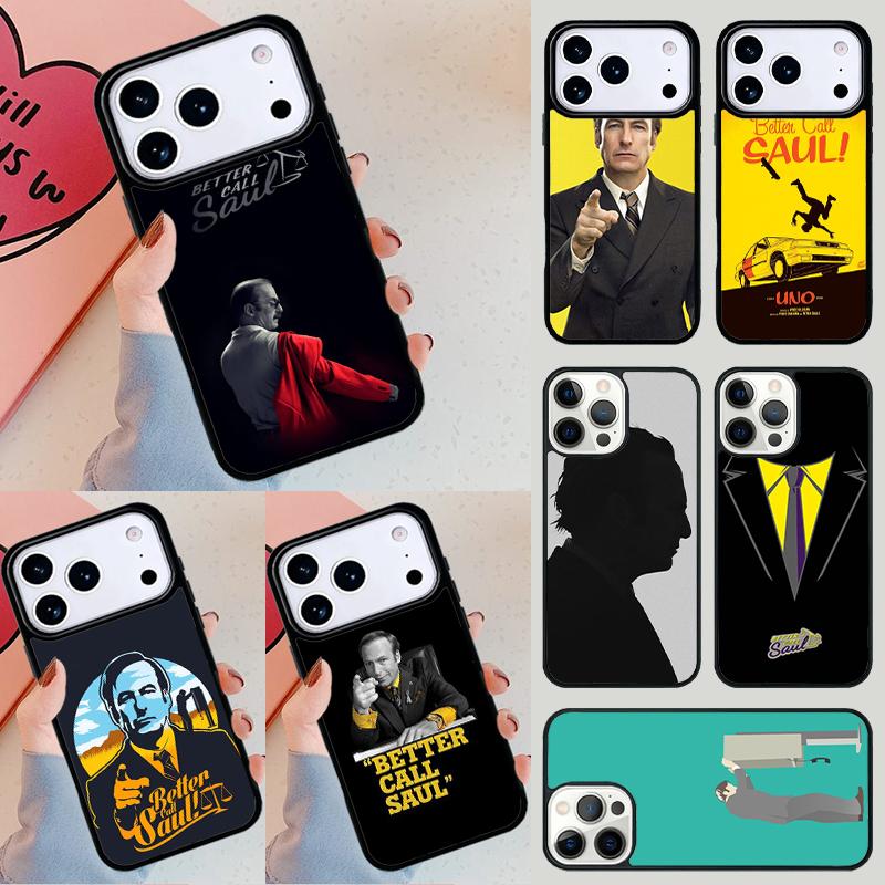 Better Call Saul TV Phone Case For Apple iPhone 17 Air 16E 15 14 Plus 13 12 11 Pro Max Mini Funda Cover