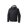 Evapouration Logo Print Hooded Straight Jacket Men Jackets Black RE2023-010