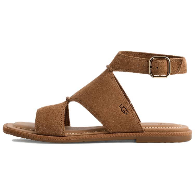 

UGG Delray Удобные Универсальные Шлепанцы Женские Сандалии Коричневые 1167453-CHE 36