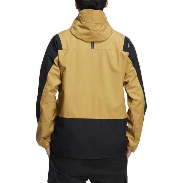 adidas Jacken Herren Gelb Mit Kapuze Moderat Sonstige HM2708