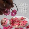 Five Petals Flower Earring Mould Crafted From Food Grade Silicone For Jewelry Crafting And Customes Creation