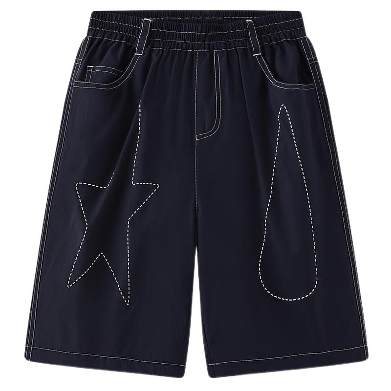 MQD Boys  Lightweight Color Block Casual Sport Shorts 130