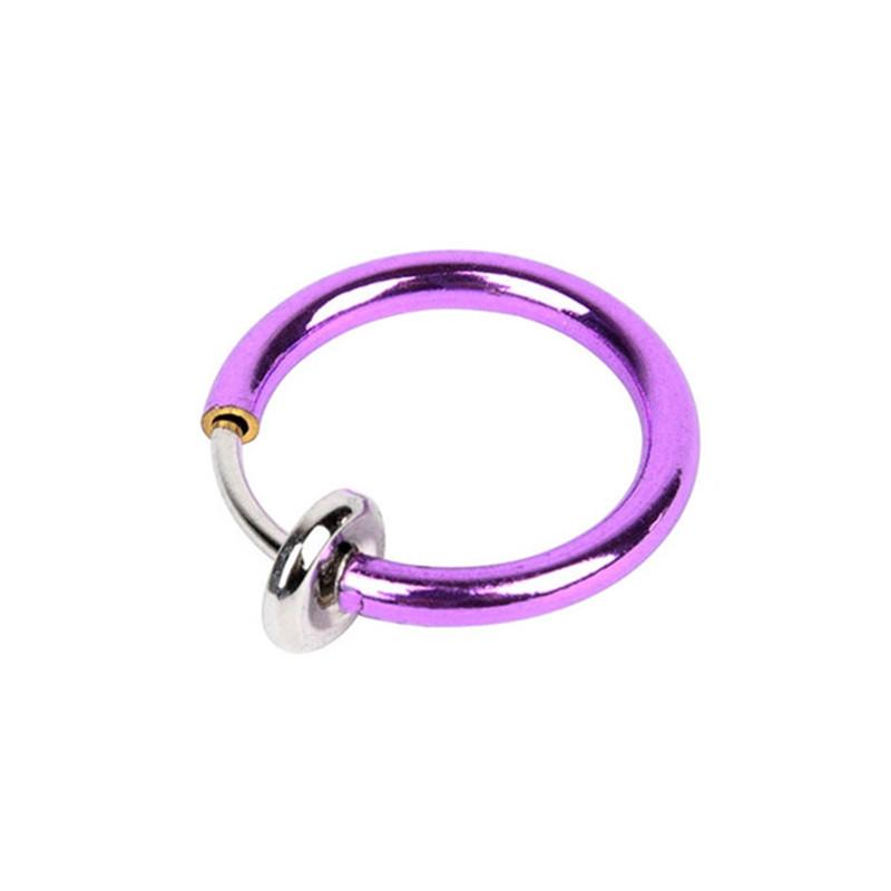 Fake Ohrringe, Nasenringe, Lippenringe & Ohrclips mit Feder zum Klemmen – Beliebter europäischer & amerikanischer grenzüberschreitender Schmuck