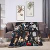 PIERRE GARNIER EVERY SECOND  Blanket  Decorative Flannel Throw Blanket For Home Decor Soft Warm Custom DIY Quality Bedspread