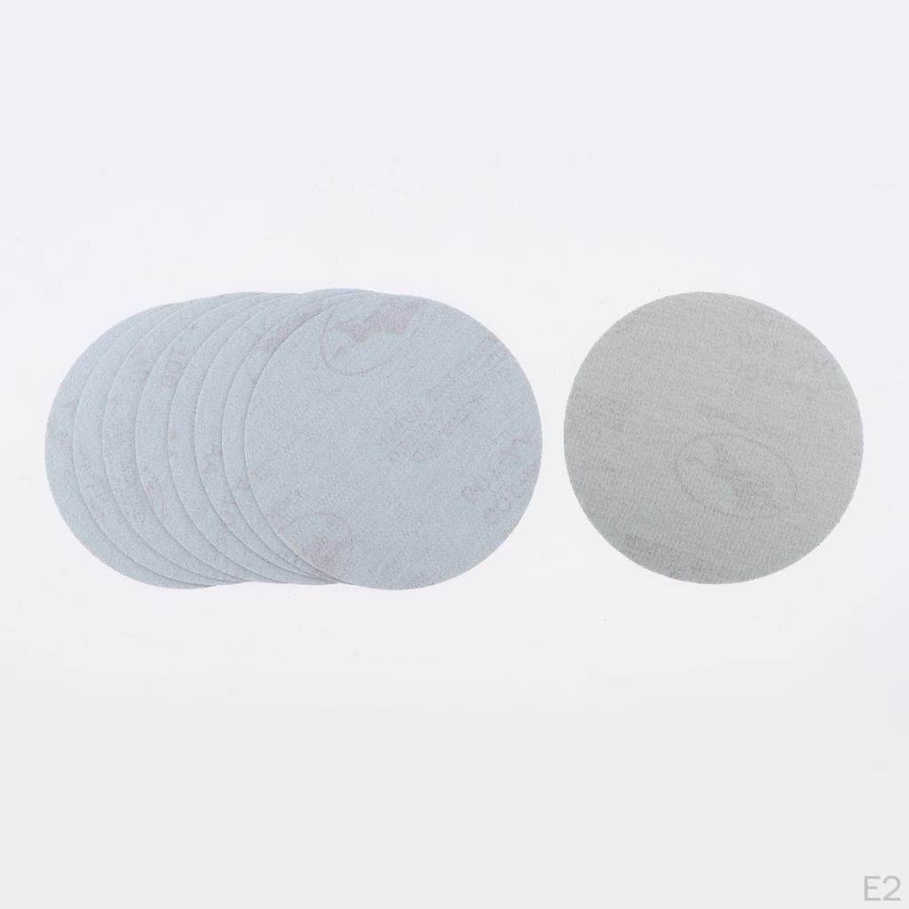 10Pcs 120mm 5inch 80-800Grit Discs Sanding Polishing Pad Equipment Oscillating Tool Pads