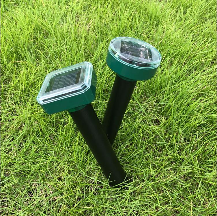 Solar Ultrasonic Animal Repeller: Mouse, Snake, Bird, Dog, Cat Deterrent