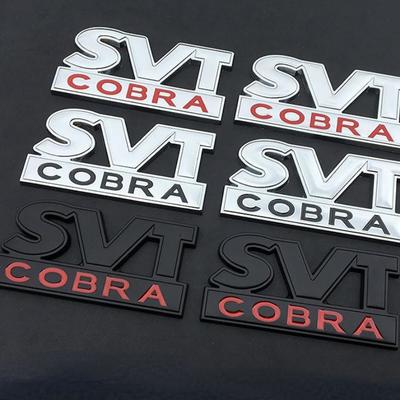 Car Modified SVT Car Logo Raptor Pickup Truck Sticker Body Car Logo Car Modified Letter Logo for F150