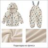 Toddler Outdoor Waterproof Breathable Rain Jacket and Rain Pants Set Baby Hooded Windbreaker with Adjustable Straps and Elastic Cuffs