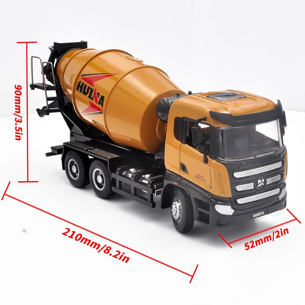 1:50 Alloy Concrete Mixer Truck Model,sliding Construction Truck Toy,simulation Tank Truck,free Shipping