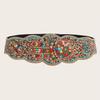 Beaded Waist Bohemian Sash With Handcrafted Shell Embellishments For Women Elegant Fashion