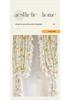 Pastoral Style Floral Sheer Curtains with Lace - Ideal for Bedrooms & Living Rooms