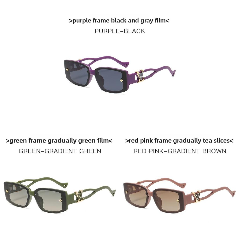 Autumn Womens Square Sunglasses With Uv400 Protection For Outdoor Fashion And Travel