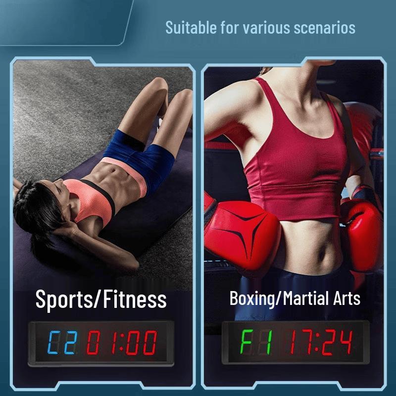 Jundingying 2.3-inch Gym Boxing Interval Timer