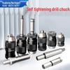 Mandrină de găurit cu strângere automată, cu coadă conică Morse R8 (1-13mm, B16, B18, B22)