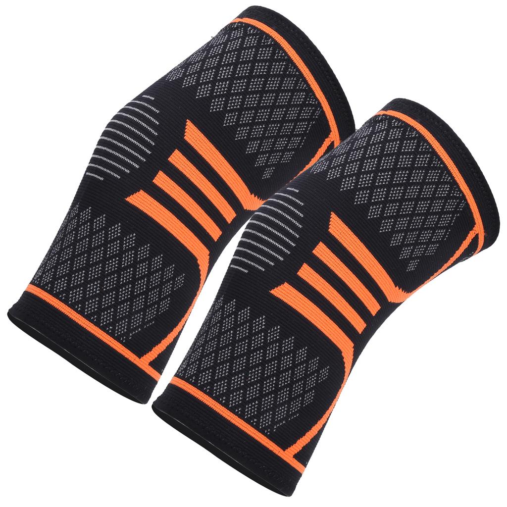 1 Pair Knee Brace Pad Compression Support Knee Protector for Sports Safety Outdoor RunningXL