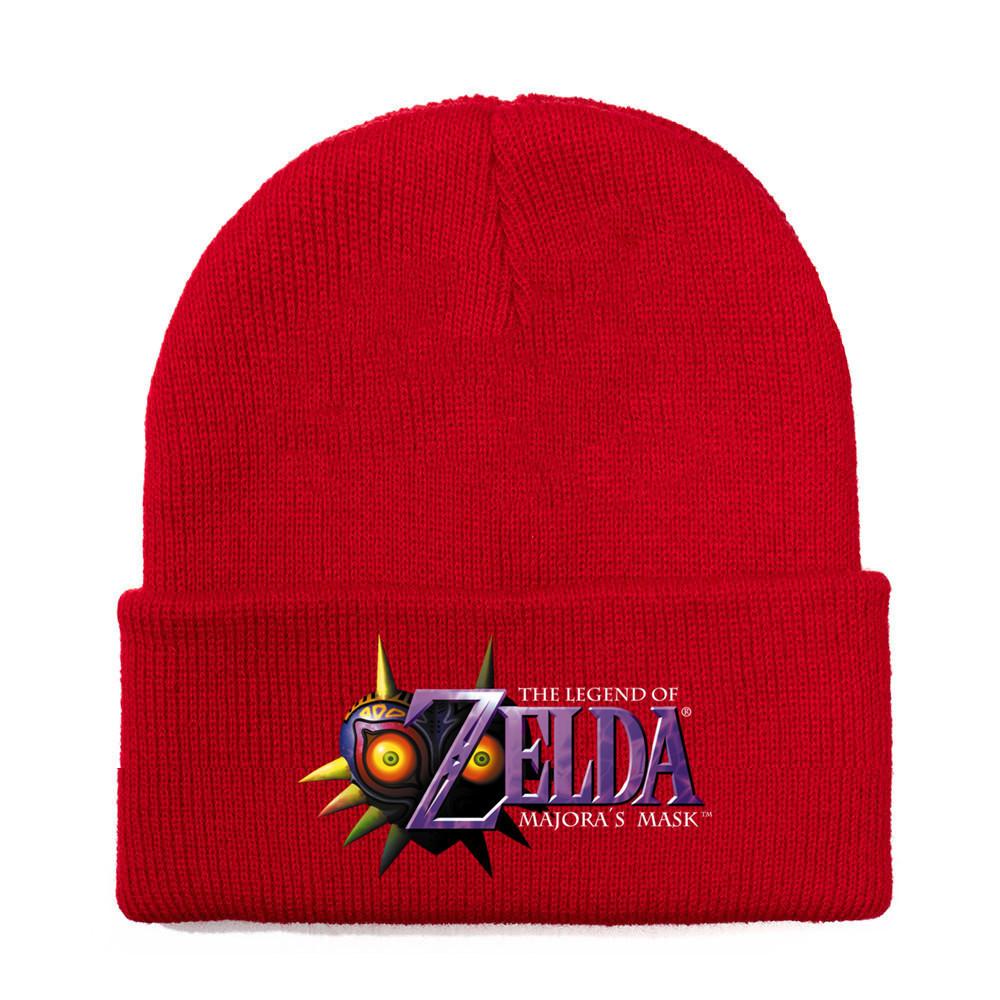 Of Legend Zelda Printed Knit Hat With Ear Protection For Game Enthusiasts