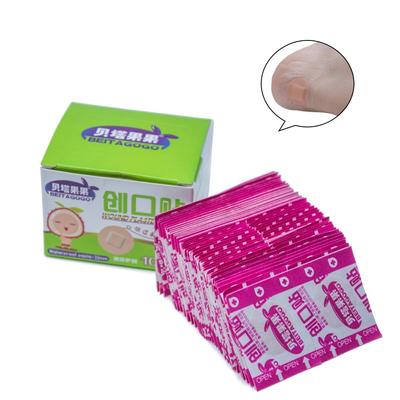 100pcs/box Baby First Aid Circle Ring Bandage Round Band Aid Wound Plaster Dressings Healing Wounds Adhesive Stickers