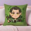 Cartoon Style B-Baldurs Gate 3 Pillow Case Pillowcase Ultra Soft Skin Friendly Fabric Cloud Like Comfort & Concealed Zipper