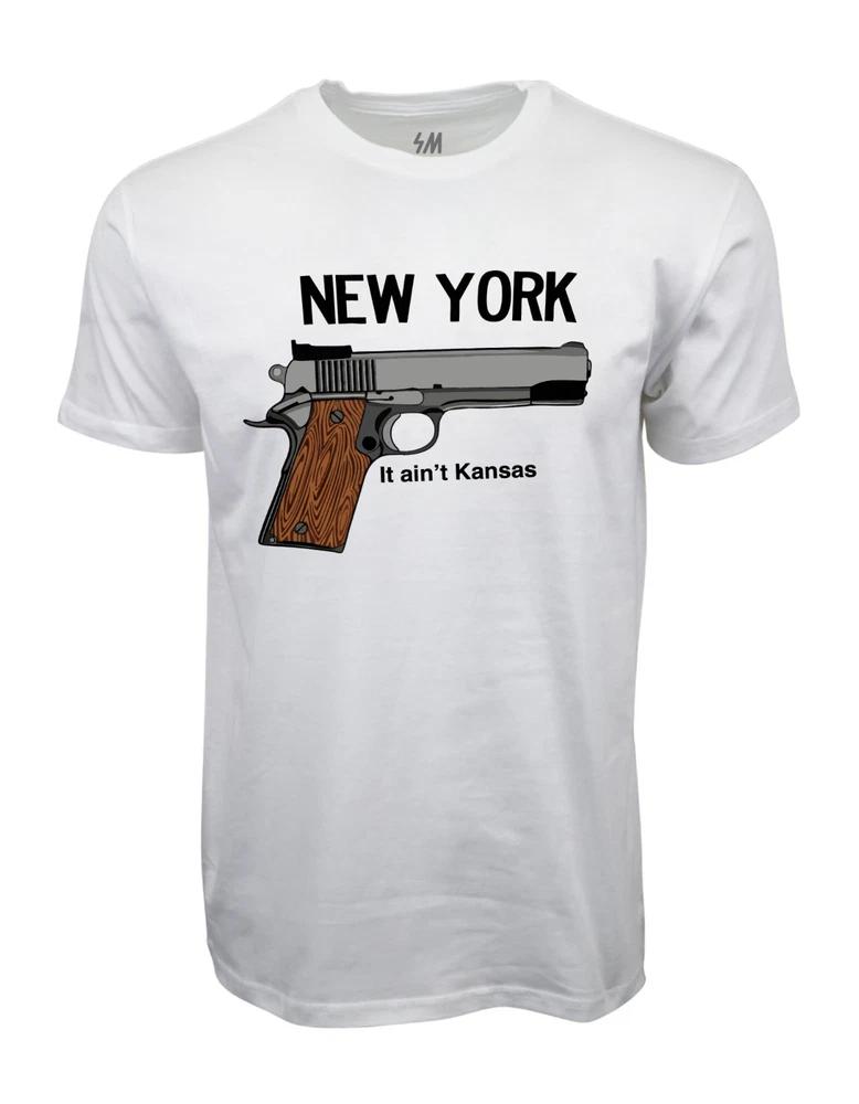 New York It Aint Texas Graphic T Shirt S