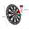 Dart Board Game Set with 6 Soft Tip Office Relaxing Sport for Kids Adults Target