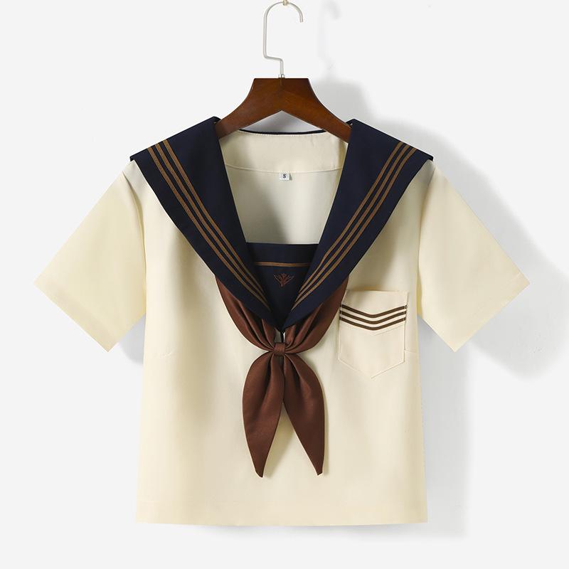 Huang Sanben Tea Feather Zhong JK Uniform - Sailor Suit, School Supply, Skirt (Genuine)