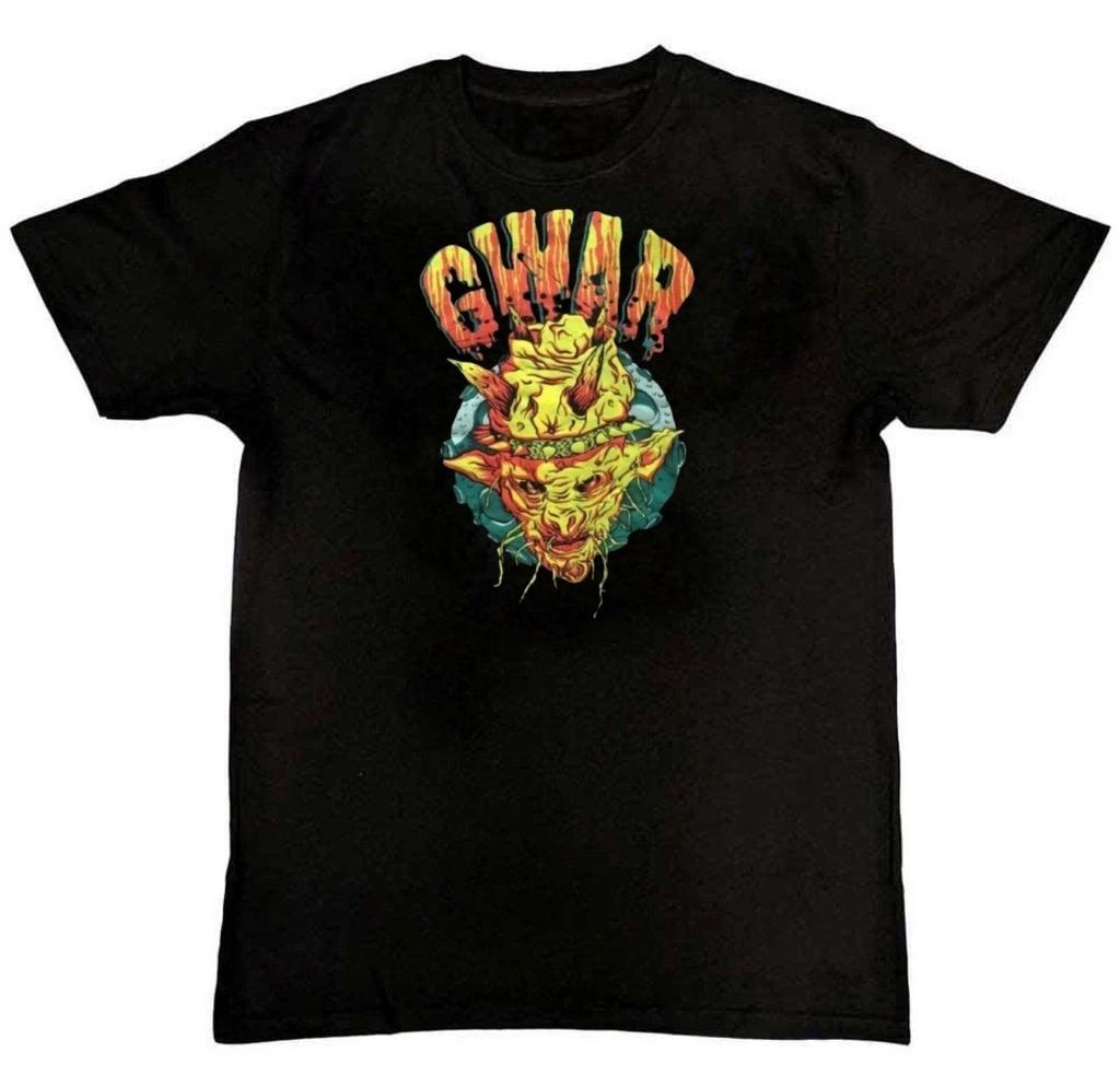 Vintage Gwar Concert Graphic Print Mens T-Shirt